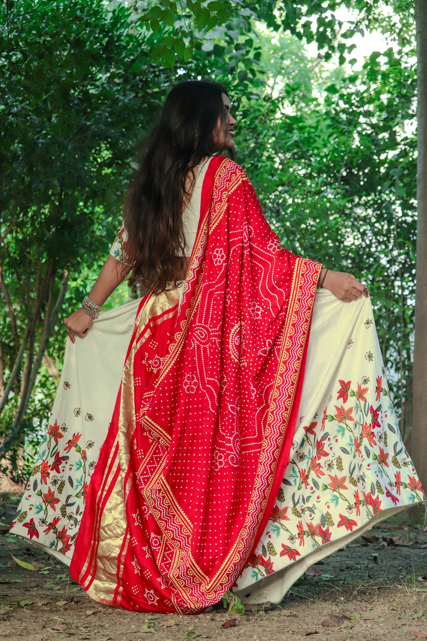 Traditional Bandhani Chaniya Choli