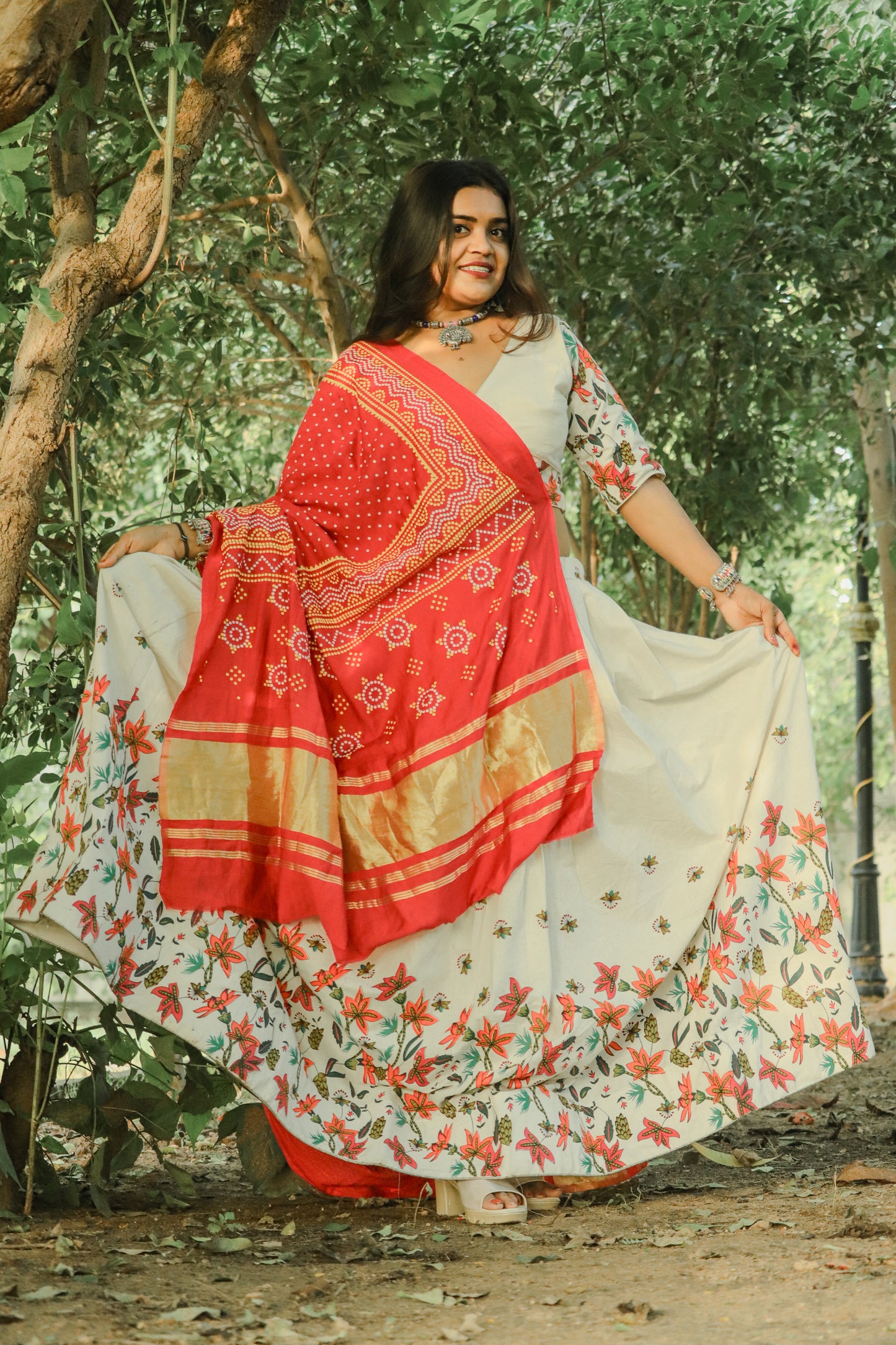 Traditional Bandhani Chaniya Choli