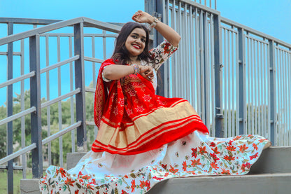 Traditional Bandhani Chaniya Choli