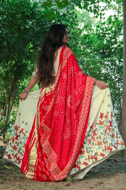 Traditional Bandhani Chaniya Choli